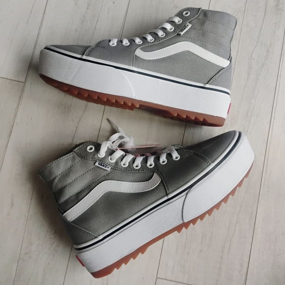 VANS NEW Filmore Hi Platform St Skate Shoes - Picture 2 of 12